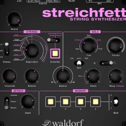 Waldorf Streichfett Desktop Synthesizer