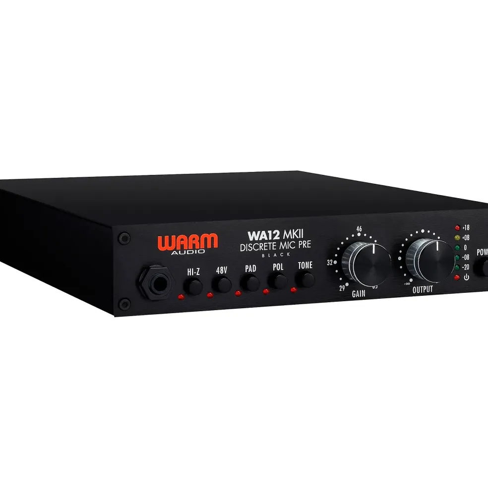 Warm Audio Recording Bundle With WA12-MKII Mic Pre, WA-47 Condenser Microphone and Premier XLR 15' Mic Cable
