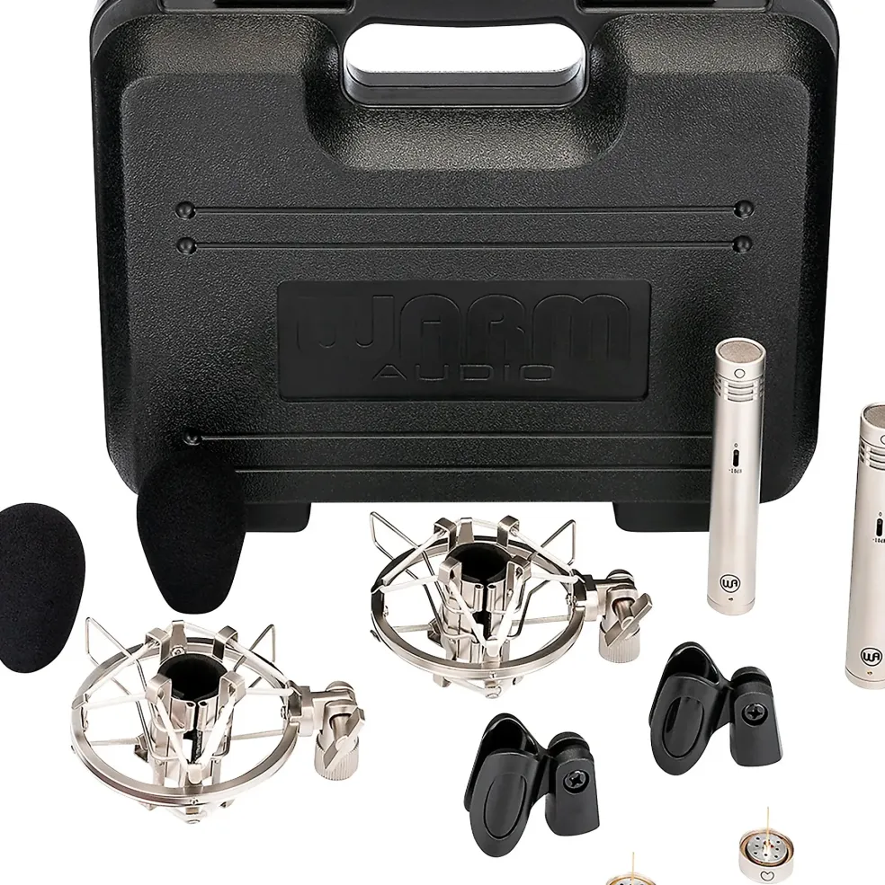 Warm Audio WA-84 Premium Stereo Pair - Cardioid and Omni Capsules