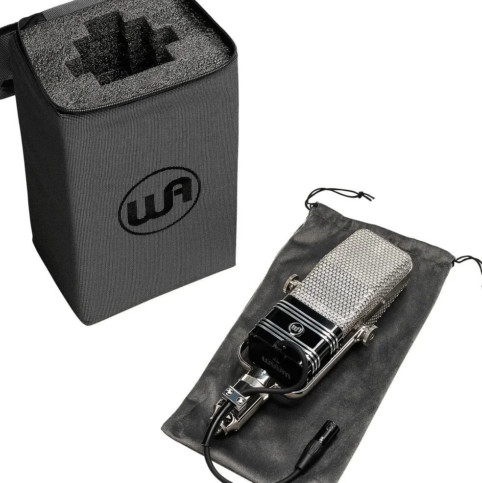 Warm Audio WA-44 Ribbon Microphone With Warm Lifter Active Mic Preamp