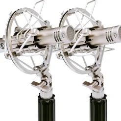 Warm Audio WA-84 Small-Diaphragm Condenser Microphone Stereo Pair Nickel