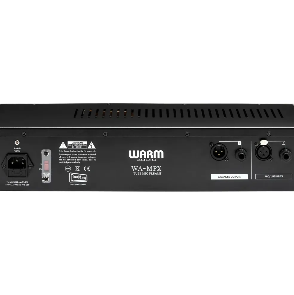 Warm Audio WA-MPX Single-Channel Tube Mic Preamp