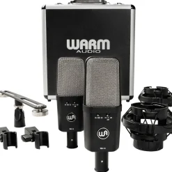 Warm Audio Warm Audio WA-14SP Authentic Recreation Of The Most Truthful Studio Mic Of All Time In Sequential Pair