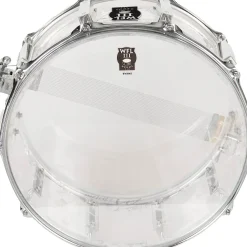 WFLIII Drums Top Hat and Cane Collector's Acrylic Snare Drum With Chrome Hardware 14 x 6.5 in.