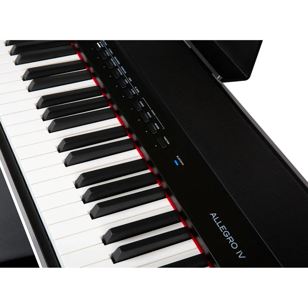 Williams Allegro IV In-Home Pack Digital Piano With Stand, Bench & Piano-Style Pedal Black