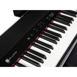 Williams Allegro IV In-Home Pack Digital Piano With Stand, Bench & Piano-Style Pedal Black