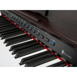 Williams Rhapsody III Digital Piano With Bluetooth Walnut