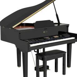 Williams Symphony Concert Digital Grand With Touchscreen and Bench Ebony 88 Key