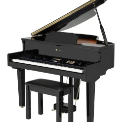 Williams Symphony Concert Digital Grand With Touchscreen and Bench Ebony 88 Key