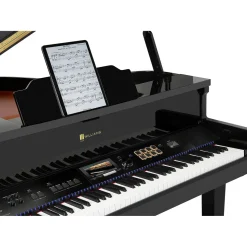 Williams Symphony Concert Digital Grand With Touchscreen and Bench Ebony 88 Key