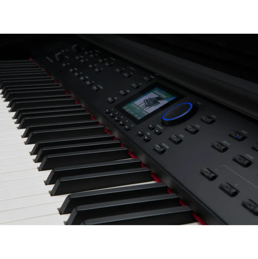 Williams Symphony Grand Digital Piano With Bench Ebony Polish