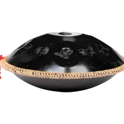 X8 Drums Zodiac Constellation Handpan With Bag and Stand 22 in. Black