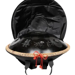 X8 Drums Zodiac Constellation Handpan With Bag and Stand 22 in. Black