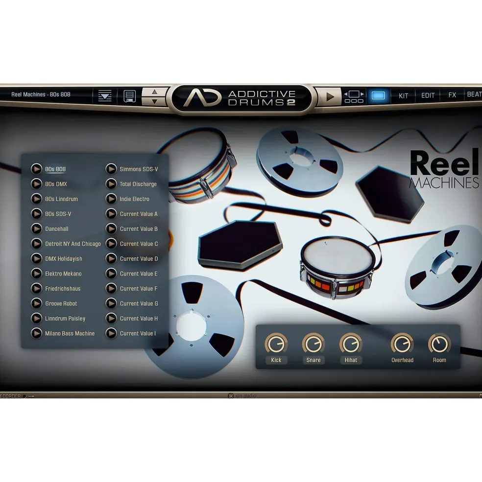 XLN Audio Addictive Drums 2: Fairfax Vol. 2 Software Download