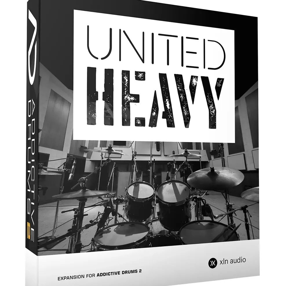 XLN Audio Addictive Drums 2 : United Heavy ADpak