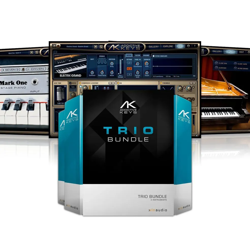 XLN Audio Addictive Keys: Trio Bundle Software (Download)