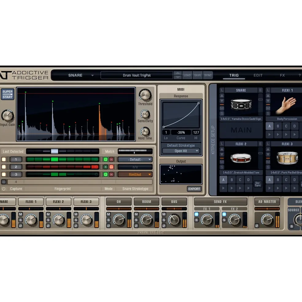 XLN Audio Addictive Trigger: Drum Vault