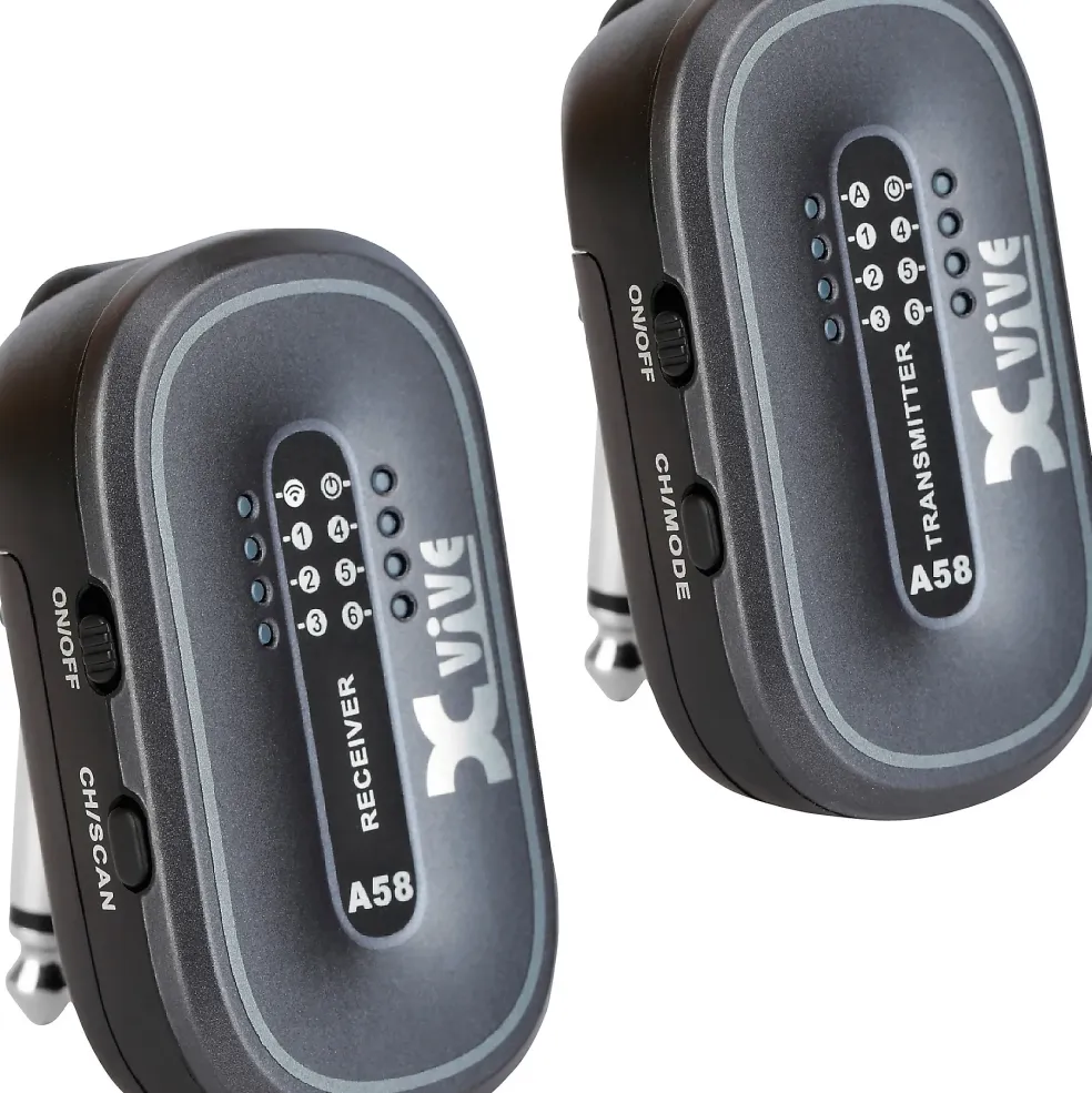 Xvive A58 Wireless Guitar System Black