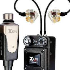 Xvive In-Ear Monitor Wireless System With T9 In-Ear Monitors and CU4 Carry Case