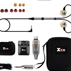 Xvive In-Ear Monitor Wireless System With T9 In-Ear Monitors and CU4 Carry Case