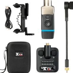 Xvive U9 violin wireless system Black
