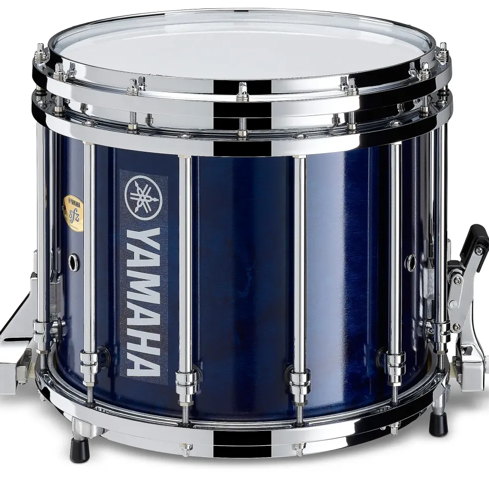 Yamaha 9400 SFZ Marching Snare Drum - Chrome Hardware 14 x 12 in. Blue