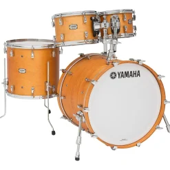 Yamaha Absolute Hybrid Maple 4-Piece Shell Pack With 22" Bass Drum Vintage Natural