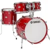 Yamaha Absolute Hybrid Maple 4-Piece Shell Pack with 20" Bass Drum Red Autumn