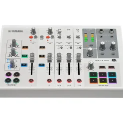 Yamaha AG08 8-Channel Mixer/USB Interface for Mac/PC White