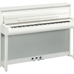Yamaha Clavinova CLP-785 Console Digital Piano With Bench Polished White