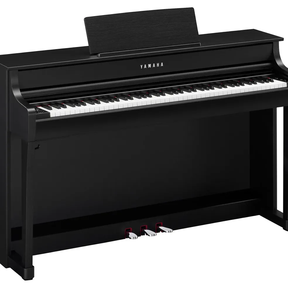 Yamaha Clavinova CLP-835 Console Digital Piano With Bench Matte Black