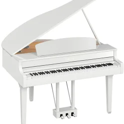 Yamaha Clavinova CLP-795GP Digital Grand Piano With Bench Polished White