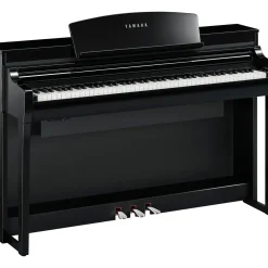 Yamaha Clavinova CSP-275 Digital Console Piano With Bench Polished Ebony