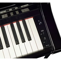 Yamaha Clavinova CSP-275 Digital Console Piano With Bench Polished Ebony