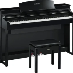 Yamaha Clavinova CSP-170 Home Digital Piano Polished Ebony With Bench