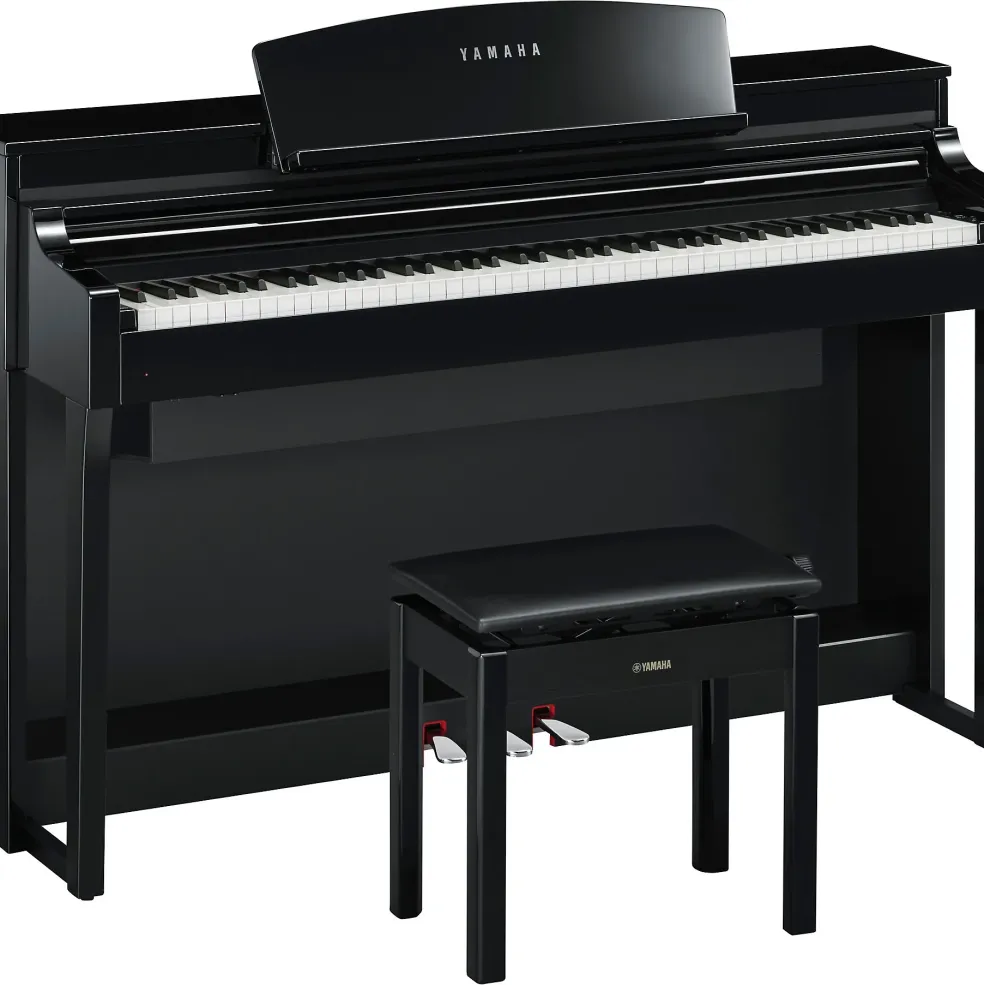 Yamaha Clavinova CSP-170 Home Digital Piano Polished Ebony With Bench
