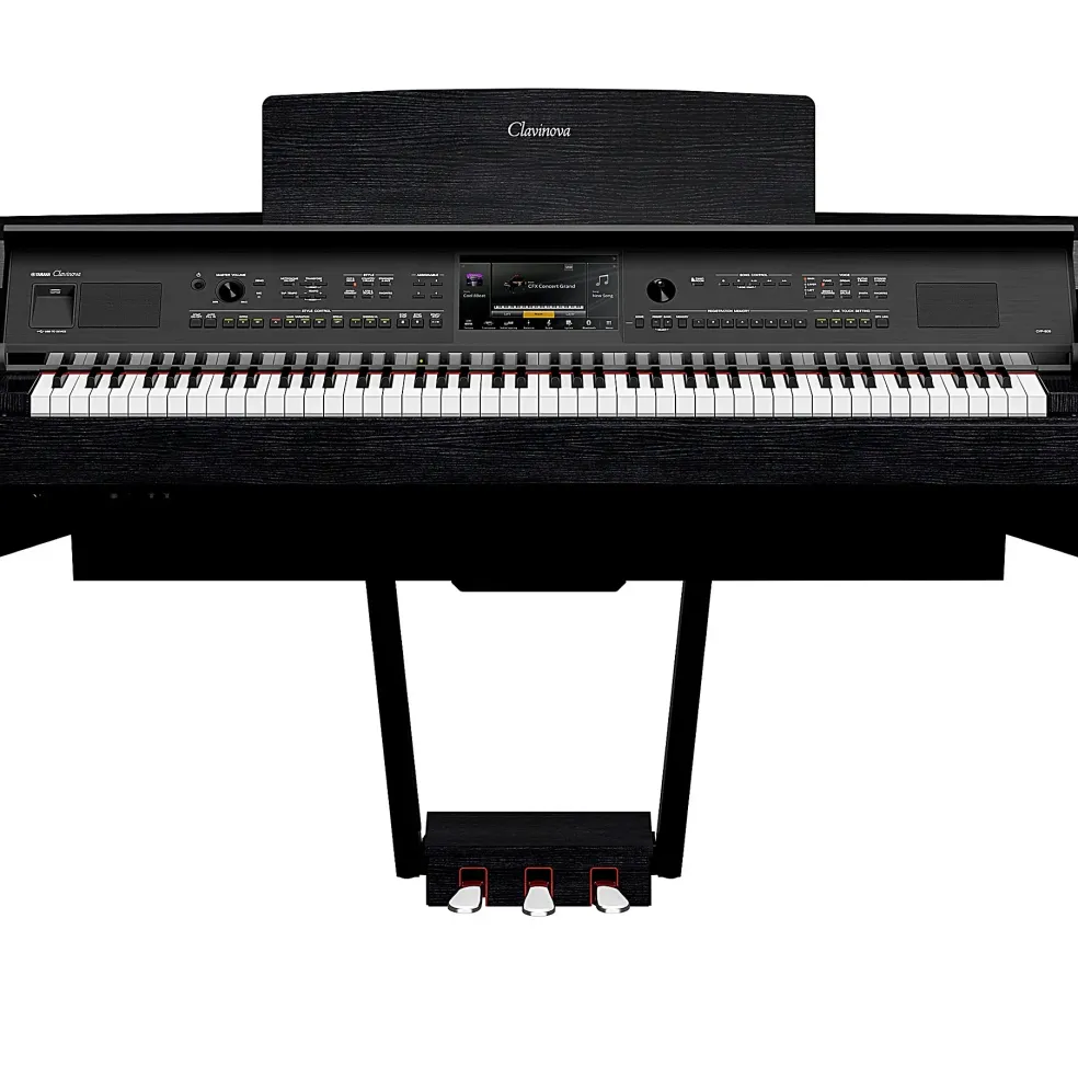 Yamaha Clavinova CVP-809 Console Digital Piano With Bench Matte Black