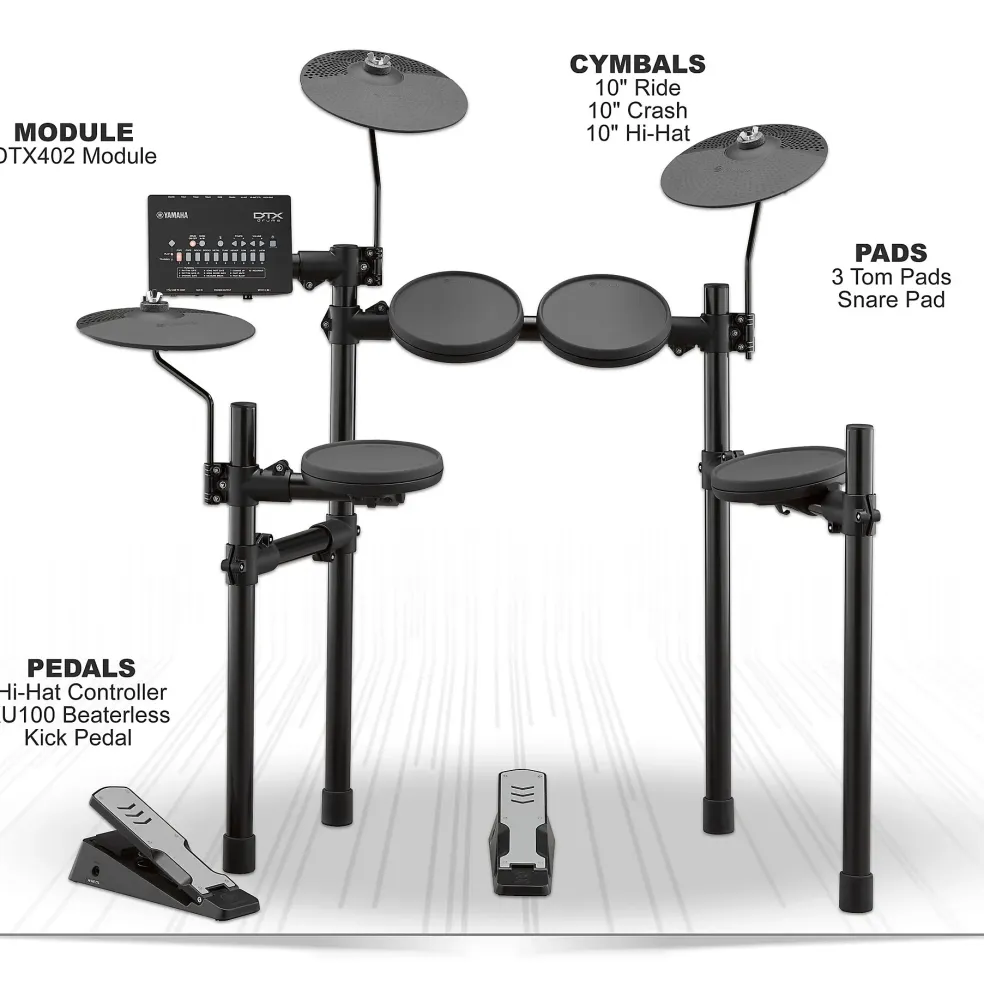 Yamaha DTX402K Electronic Drum Set