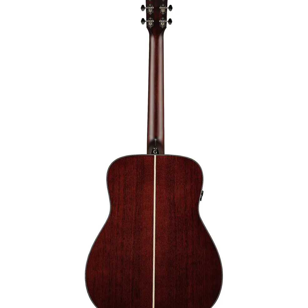 Yamaha FG9 MX Mahogany Dreadnought Acoustic-Electric Guitar Natural