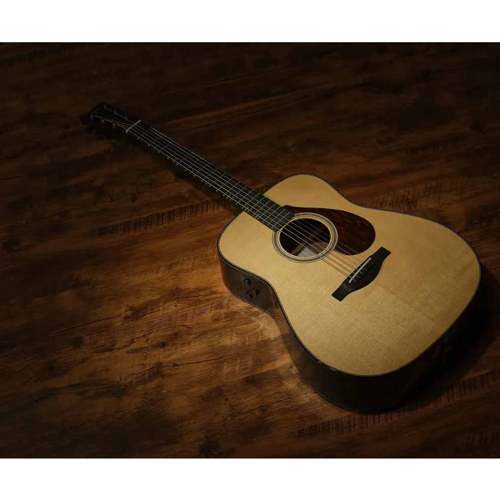 Yamaha FG9 RX Rosewood Dreadnought Acoustic-Electric Guitar Natural
