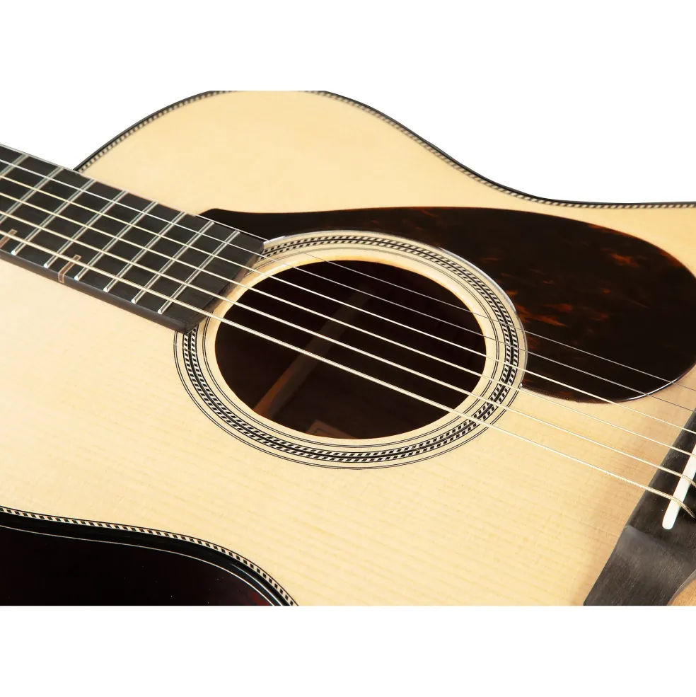 Yamaha FS9 Mahogany Concert Acoustic Guitar Natural