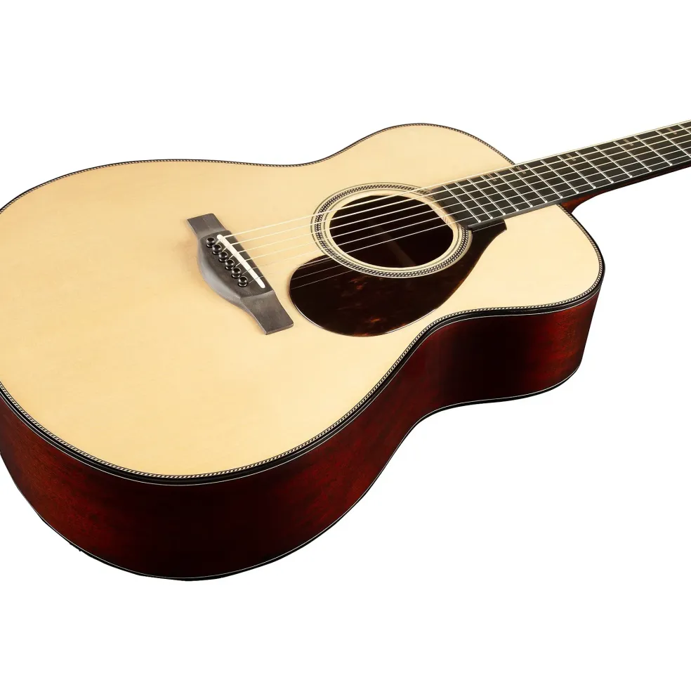 Yamaha FS9 Mahogany Concert Acoustic Guitar Natural