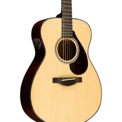 Yamaha FS9 MX Mahogany Concert Acoustic-Electric Guitar Natural