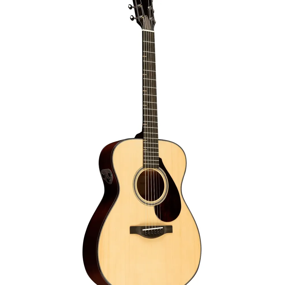 Yamaha FS9 MX Mahogany Concert Acoustic-Electric Guitar Natural