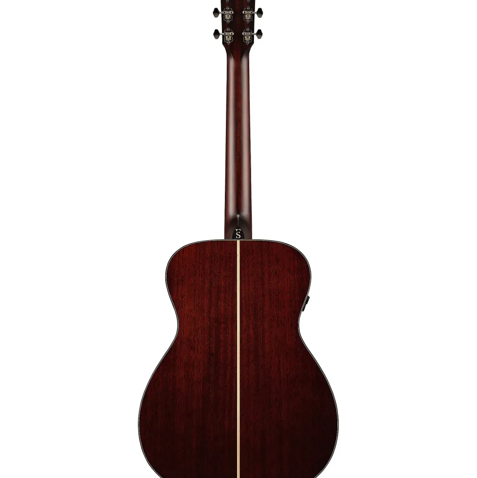 Yamaha FS9 MX Mahogany Concert Acoustic-Electric Guitar Natural