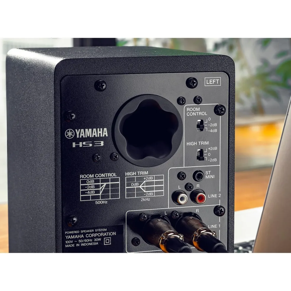 Yamaha HS3 3.5" Black Powered Studio Monitors (Pair)