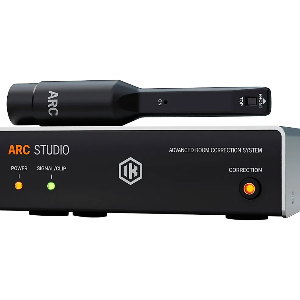 Yamaha HS8 8" Studio Monitor Pair with IK Multimedia ARC Studio Advanced Room Correction System