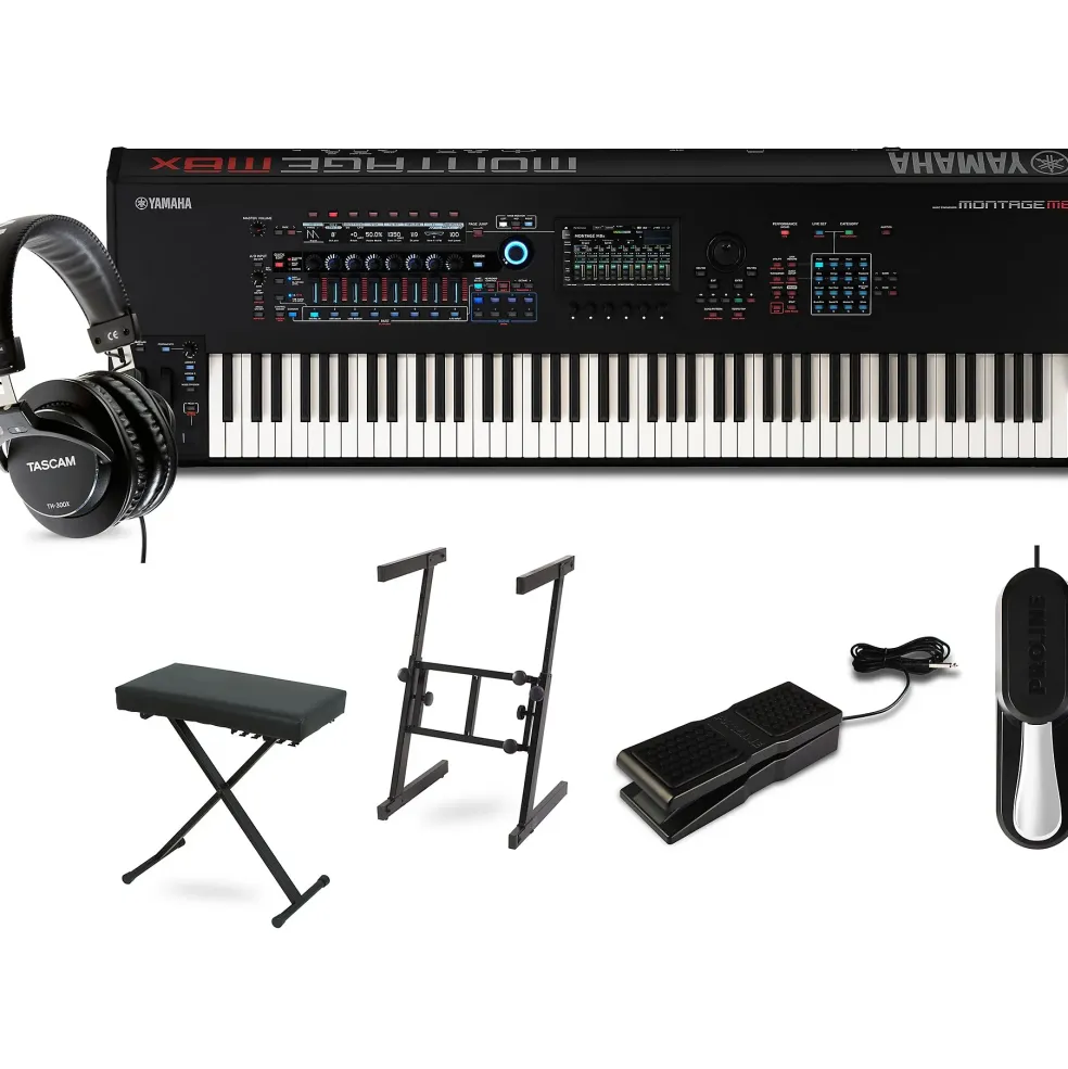 Yamaha MONTAGE M8x Flagship Synthesizer Deluxe Package