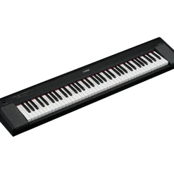 Yamaha Piaggero NP-35 76-Key Portable Keyboard With Power Adapter Black