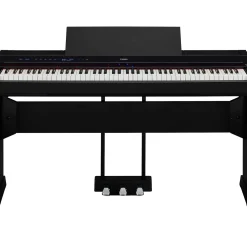 Yamaha P-S500 88-Key Smart Digital Piano With L300 Stand and LP-1 Triple Pedal Black